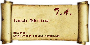 Tasch Adelina névjegykártya